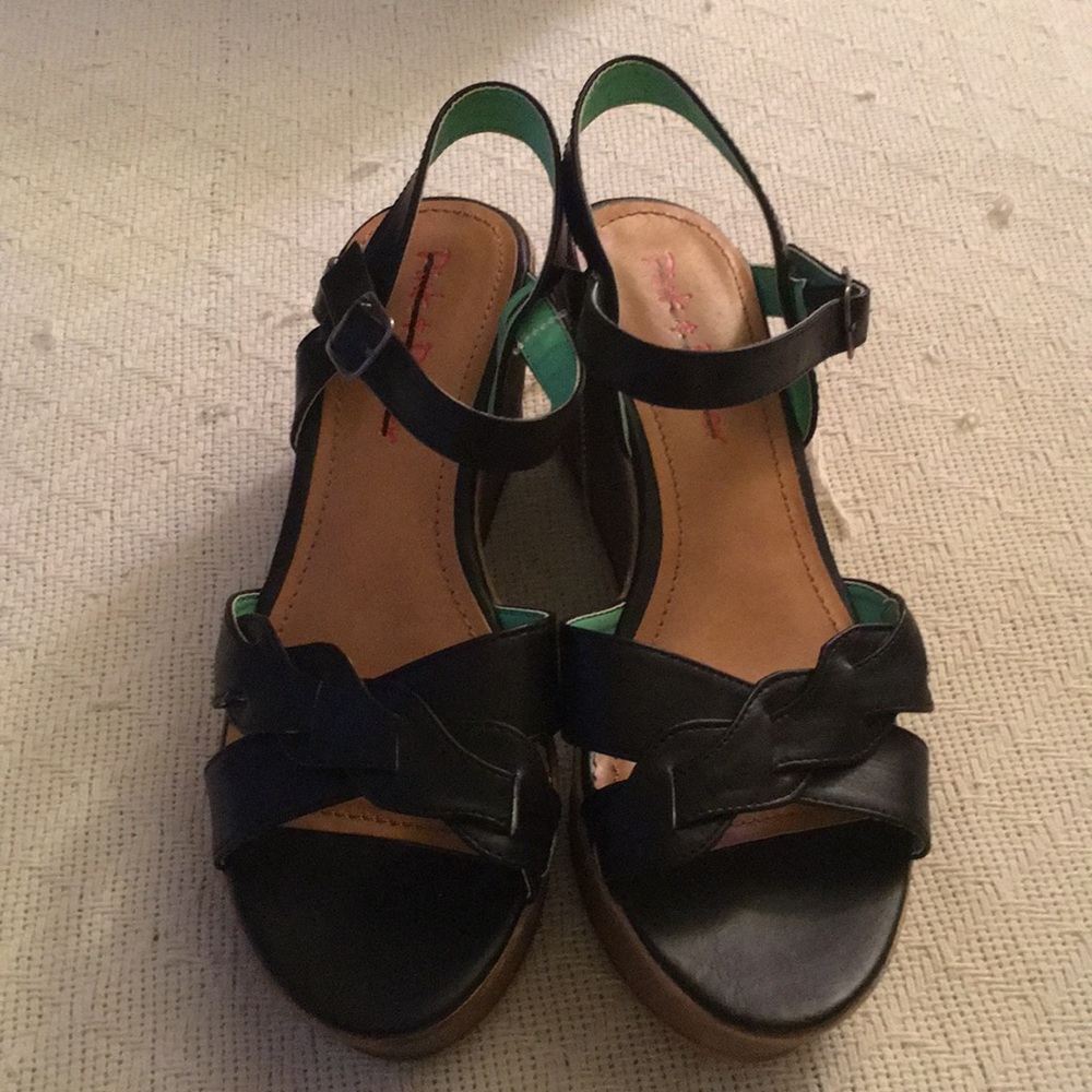 3/$25 Brand New Black Pink & Pepper sandals
